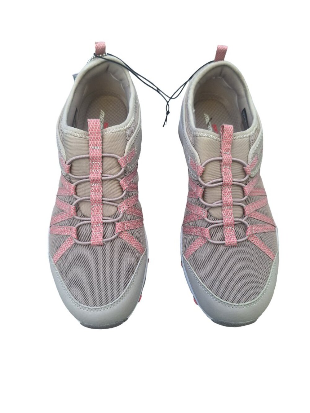 Skechers Seager Hiker Trail Hiking Sneakers Taupe Pink Sz 9 NWOT - Picture 2 of 8